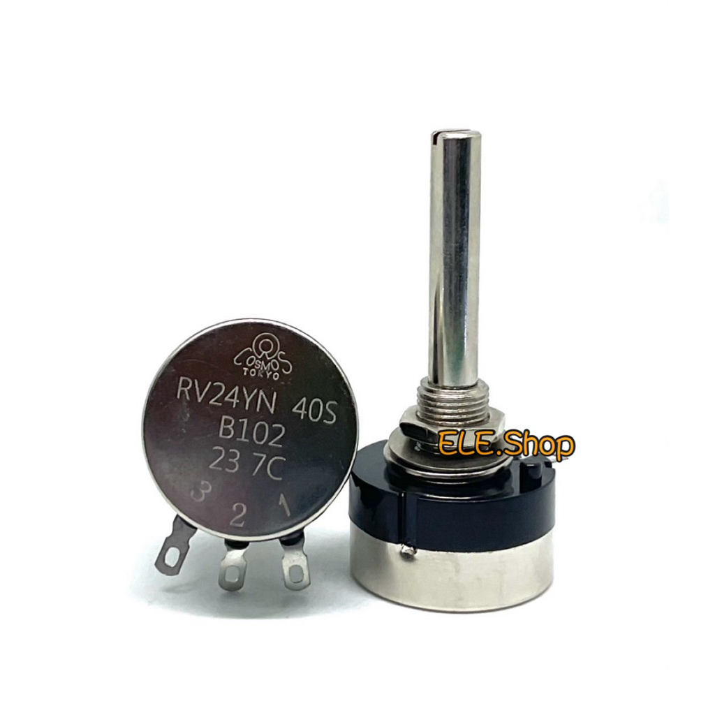 RV24YN 20S 40S แกนยาว40mm/30mm VR วอลลุ่ม 1K 2k ,5k, 10k,20k,50k,100k,500k
