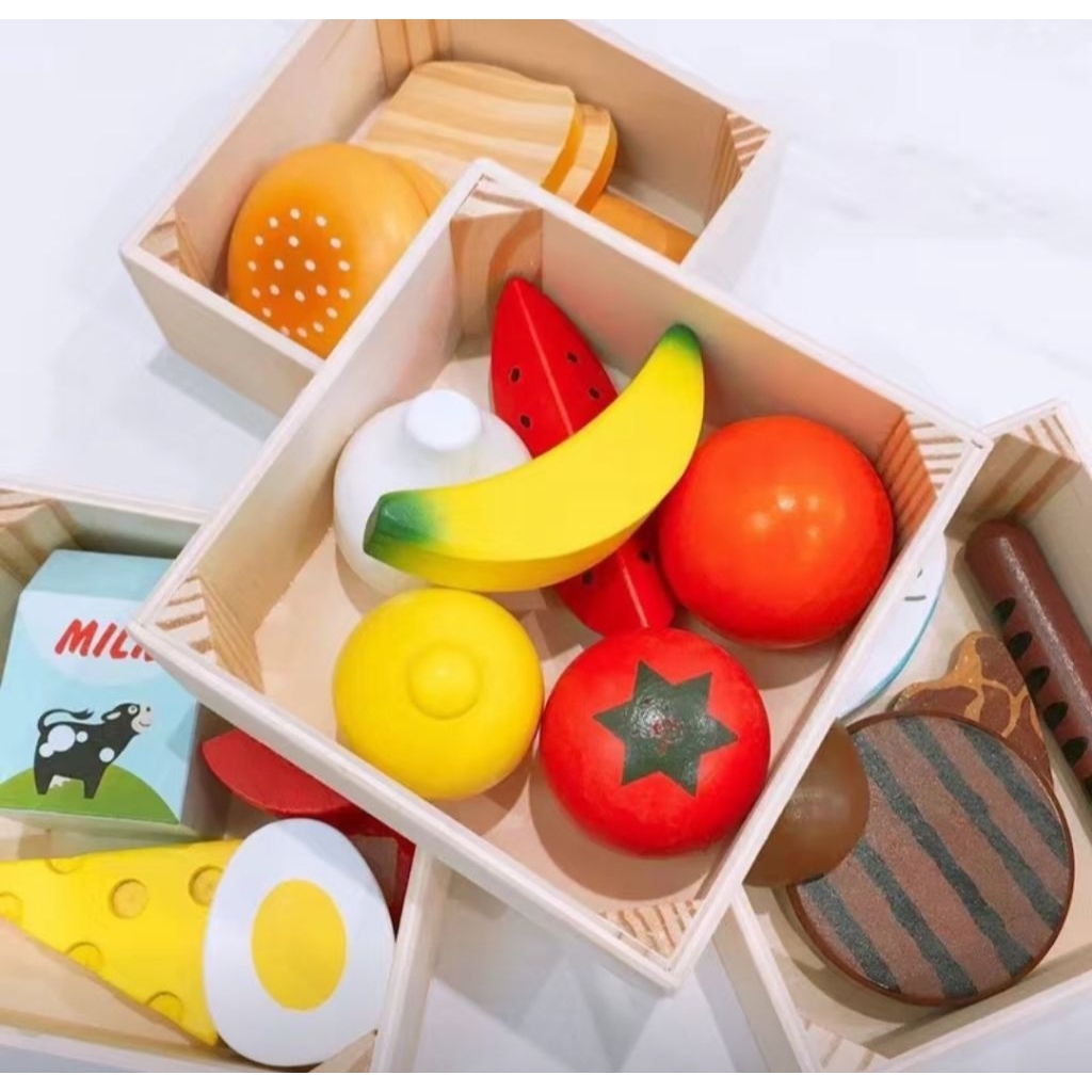 (sale) ของเล่นชุด Melissa & Doug Food Groups 21 ชิ้น