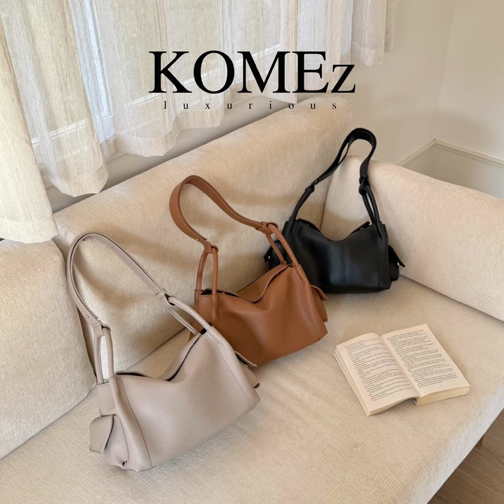 KOMEz Luxurious รุ่น Smart Girl | เป็นกระเป๋าออกแนวทรงกล่องขนาดกำลังดี ใช้แล้วดูเท่ ใช้ได้กับทุกชุด Luxury มากๆ