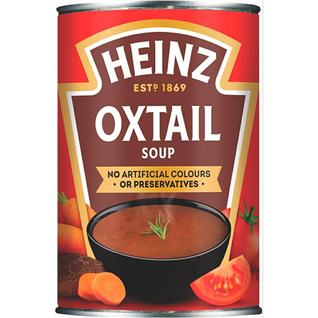 ซุปหางวัวไฮนซ์ 400 กรัม Heinz Oxtail Soup 400g