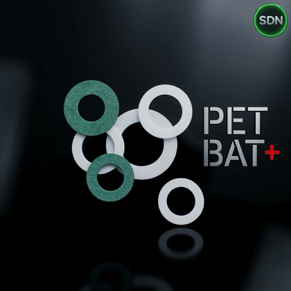 ฉนวนแปะขั้วแบตเตอรี่ลิเธียม 18650/21700  PVC & PEPER