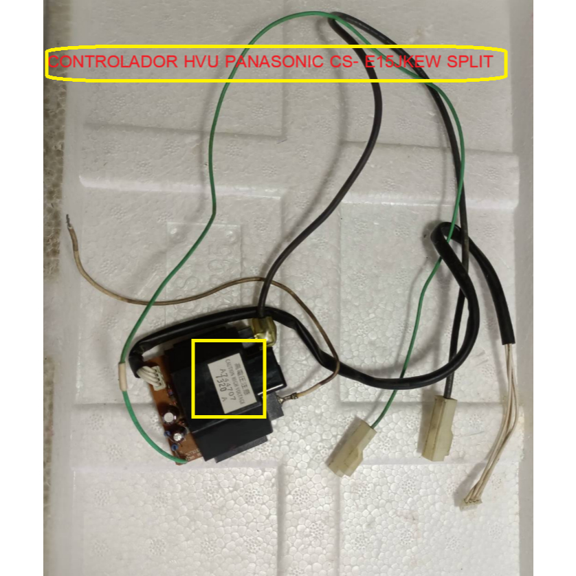 CAUTION HIGH VOLTAGE A744707 PANASONIC CS- E15JKEW SPLIT 🔥อะไหล่ถอดแท้/มือ2🔥