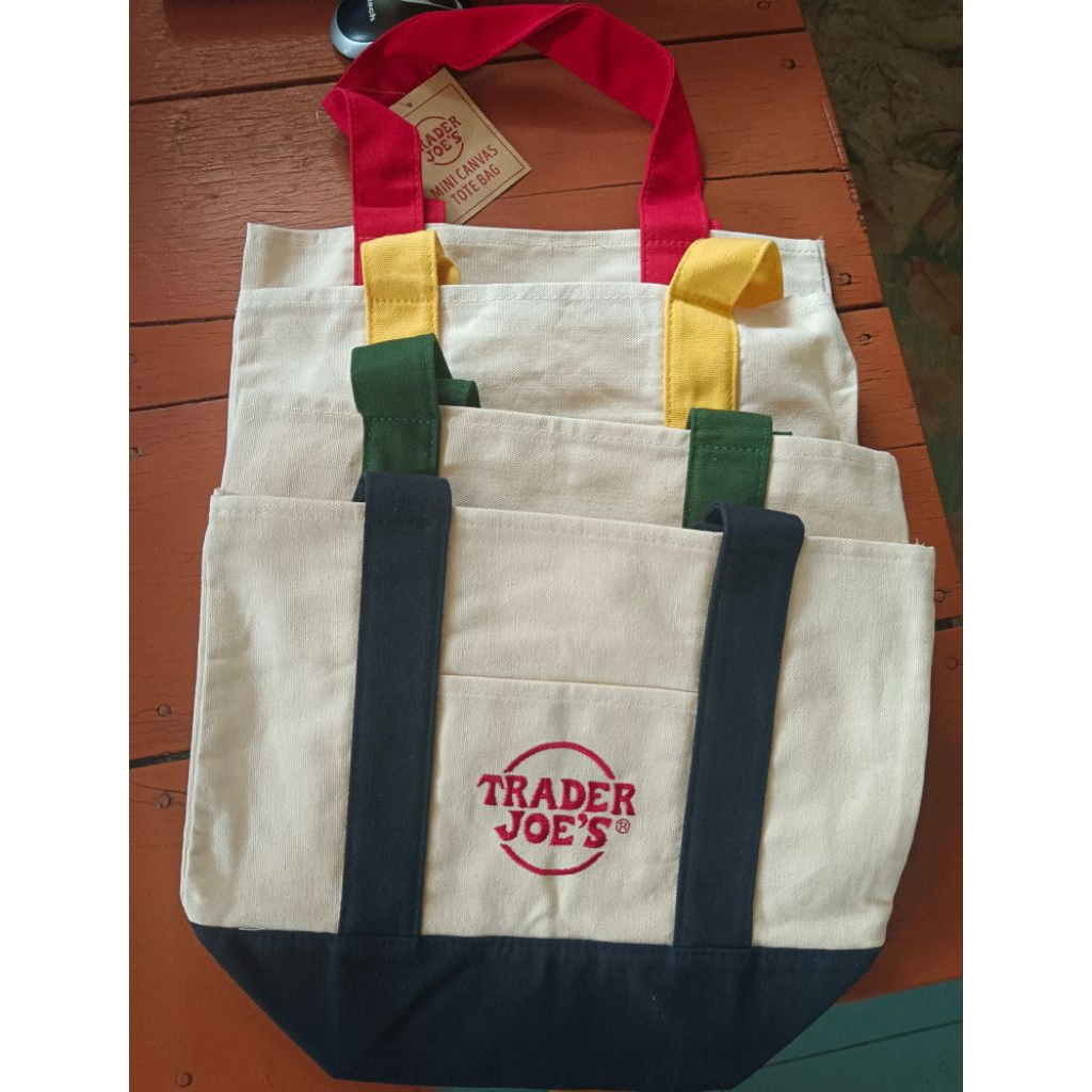 Mini Canvas Tote Bag จาก Trader Joe's แท้