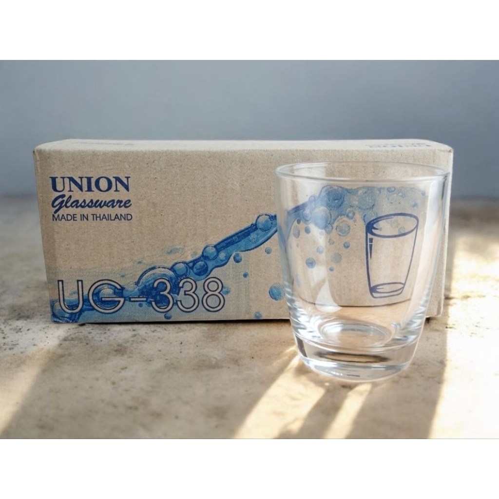 แก้วน้ำ UG-338  ความจุ 265 ml. (กล่อง 6 ใบ)