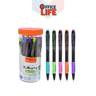Quantum (ควอนตัม) ปากกาลูกลื่น รุ่น X5 Hitz หมึกน้ำเงิน ขนาด…