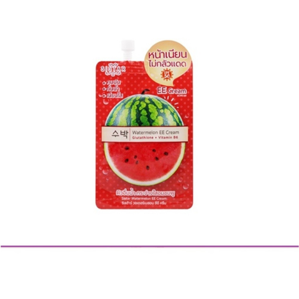 (แท้) Sistar Watermelon EE Cream 10g ซิสต้าร์ วอเตอร์เมลอน อีอี ครีมแตงโม