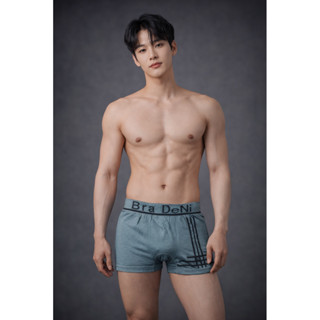 กางเกงในผู้ชาย ผ้าทอไร้ตะเข็บ ฟรีไซซ์ ยืดได้ 28-32 นิ้ว