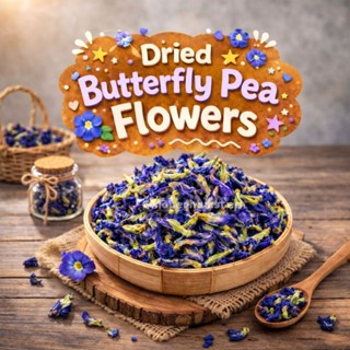 🍎 อัญชันอบแห้ง ขนาดทดลอง (แฮมสเตอร์ ชูก้าไรเดอร์ เม่นแคระ ดอ…