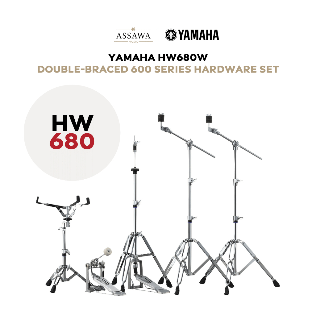 Yamaha HW680 Hardware Set ชุดขาตั้งกลอง