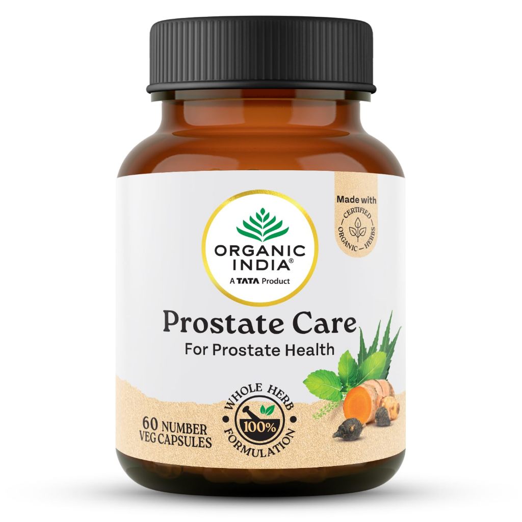 Organic India Prostate Care | ต่อมลูกหมาก ปัสสาวะขัด ดูแลสุขภาพคุณผู้ชาย | 60 Caps