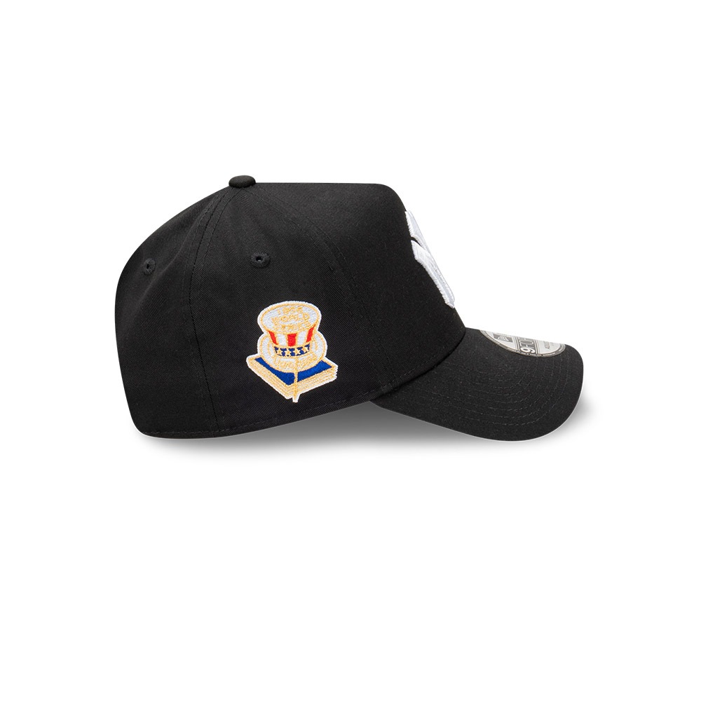 New Era قبعة 9Forty ‏New York Yankees Cooperstown — أسود — صورة 6