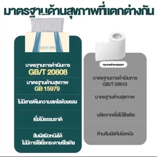 【Activity Exclusive 30 ห่อ】 [30 ห่อ] SAEN-DEE Air-cushion กระดาษทิชชูรุ่นโบว์ หนา 4 ชั้น 440 แผ่น (ขนาด 180 x 130 มม.)