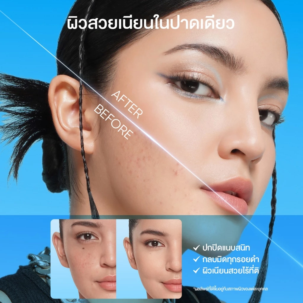 【TOP1】SKINTIFIC Perfect Stay Velvet Matte Cushion แมตต์ คุชชั่นรองพื้น ปกปิดจัดเต็ม ติดทนคุมมันนาน 12 ชั่วโมง thumbnail 5