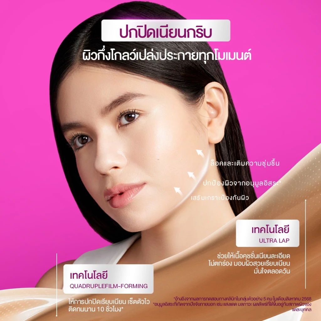 【1 FREE 1】SKINTIFIC Cover Glow Perfect Cushion โกลว์ 10 ชม กระจ่างใส ชุ่มชื้น เนียนไร้ที่ติ ไม่ออกซิไดซ์ คุชชั่น รองพื้น thumbnail 7
