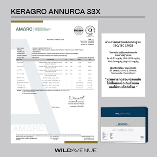 WILD AVENUE KERAGRO (ผลิตภัณฑ์เสริมอาหาร ดูแลผมและหนังศีรษะ เคราโกร)
