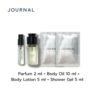 รับฟรี 4 รายการ Parfum 2 ml. 1 pc + Body Oil 10 ml. 1 pc + Body Lotion 5 ml. 1 pc + Shower Gel 5 ml. 1 pc
