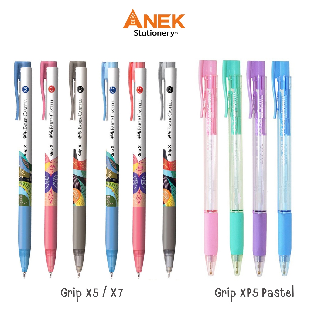 ปากกาลูกลื่น Faber-Castell รุ่น Grip X5  |  Grip XP5 Pastel (จำนวน 1 แท่ง)