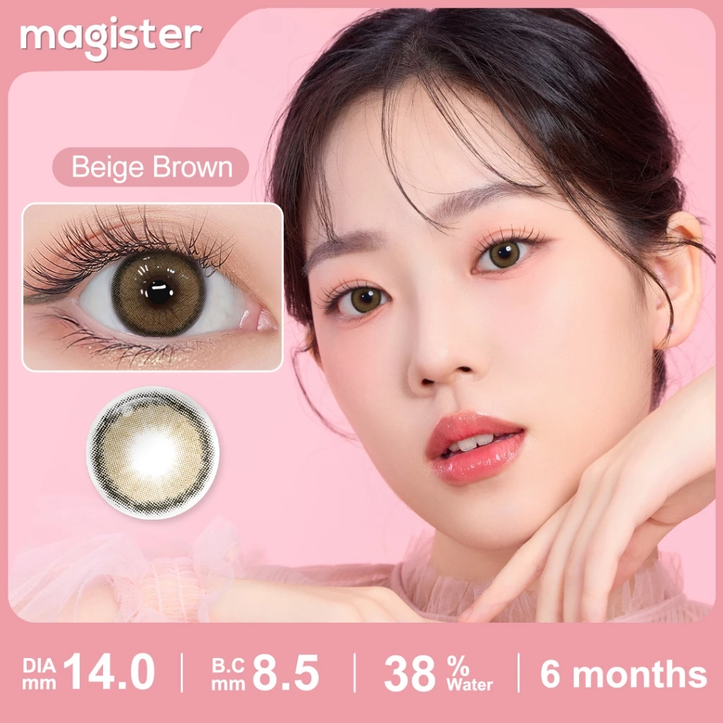 Magister & Realcon Contact Lens 14MM Rose Lens คอนแทคเลนส์สายตาสั้น thumbnail 5