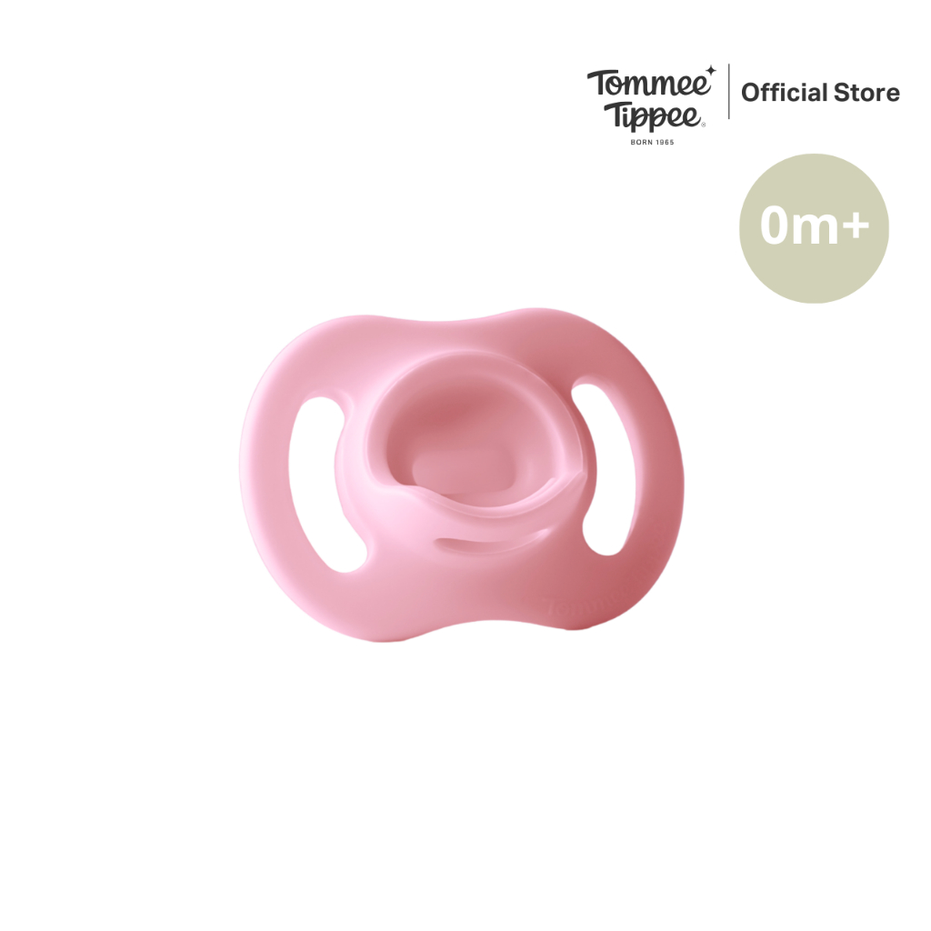 Tommee Tippee จุกหลอก Ultralight 0-6 เดือน สีชมพู (ชิ้นเดียว) รูปที่ 4