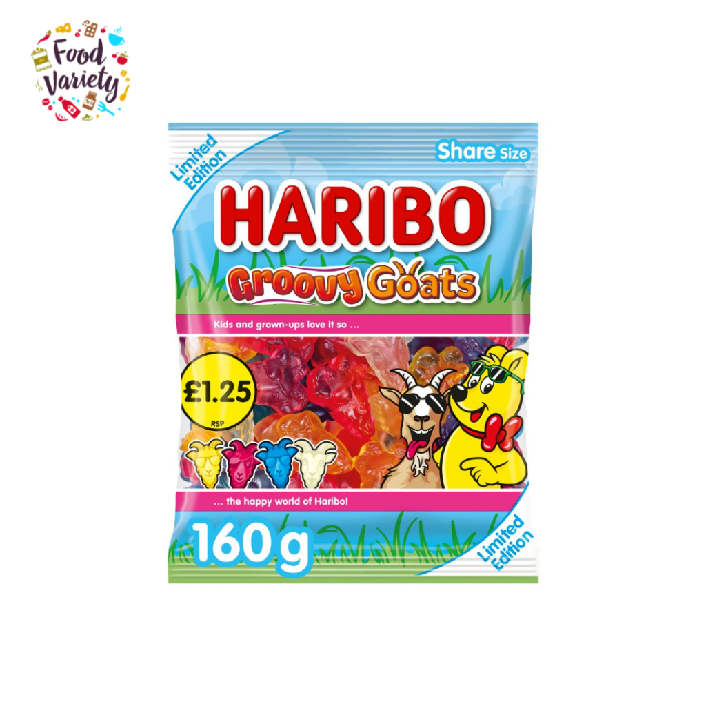 [BestBefore31/Jul/2026]  Haribo Groovy Goats Jelly 160g