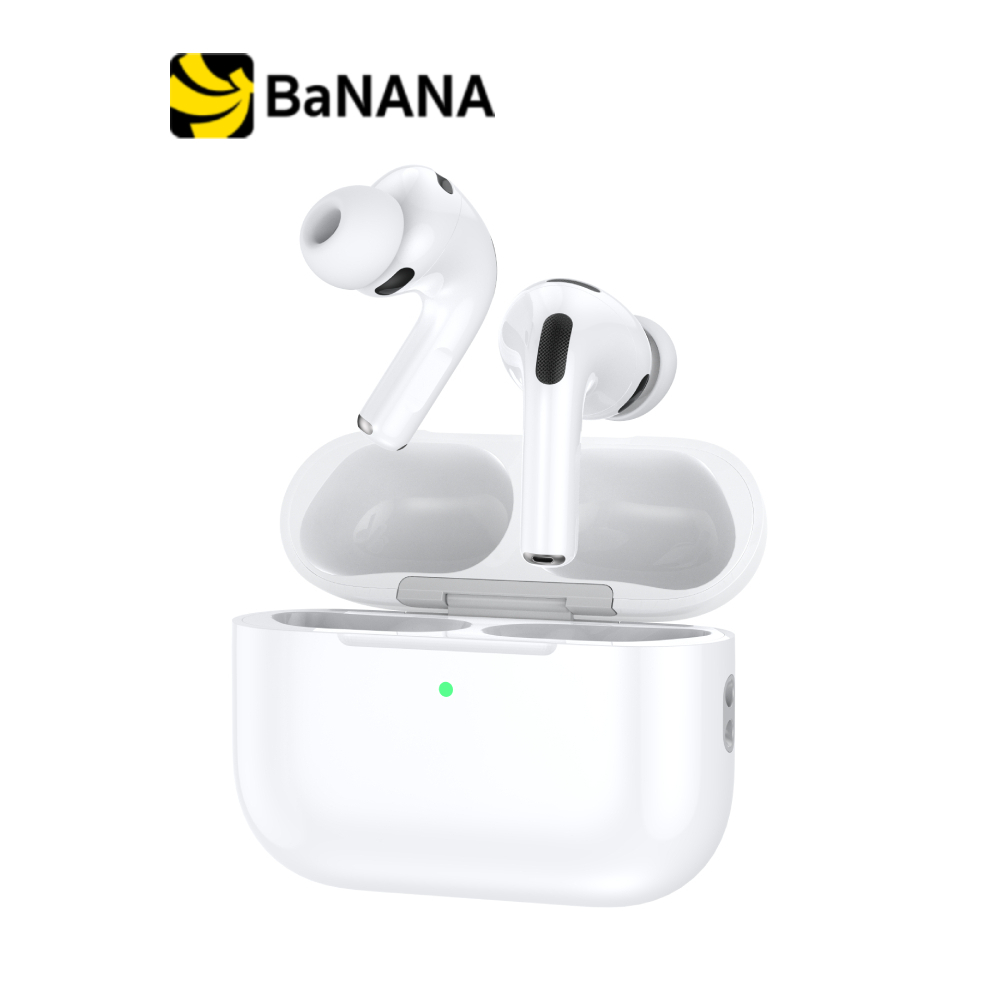 หูฟัง QPLUS TWS Stereo BT25 White Type-C by Banana IT