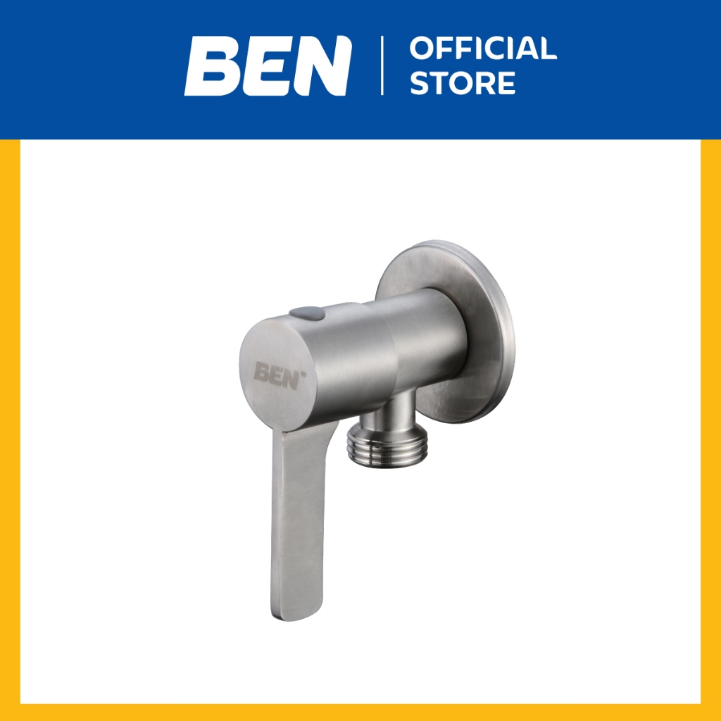 BEN 77-SS304 สต็อปฝักบัวอาบน้ำ สองวาล์ว สแตนเลส 304 ด้าน  ควบคุมการใช้น้ำได้อย่างดี ทนทาน แข็งแรง ต้านการการกัดกร่อน