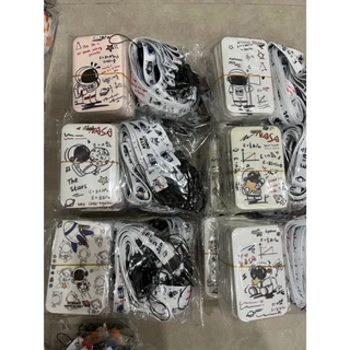 สต๊อกไทย🇹🇭 ซองใส่บัตรแบบสไลด์ ลายน่ารัก (Card Holder) ป้ายห้อยบัตรและสายคล้องคอ CC-04