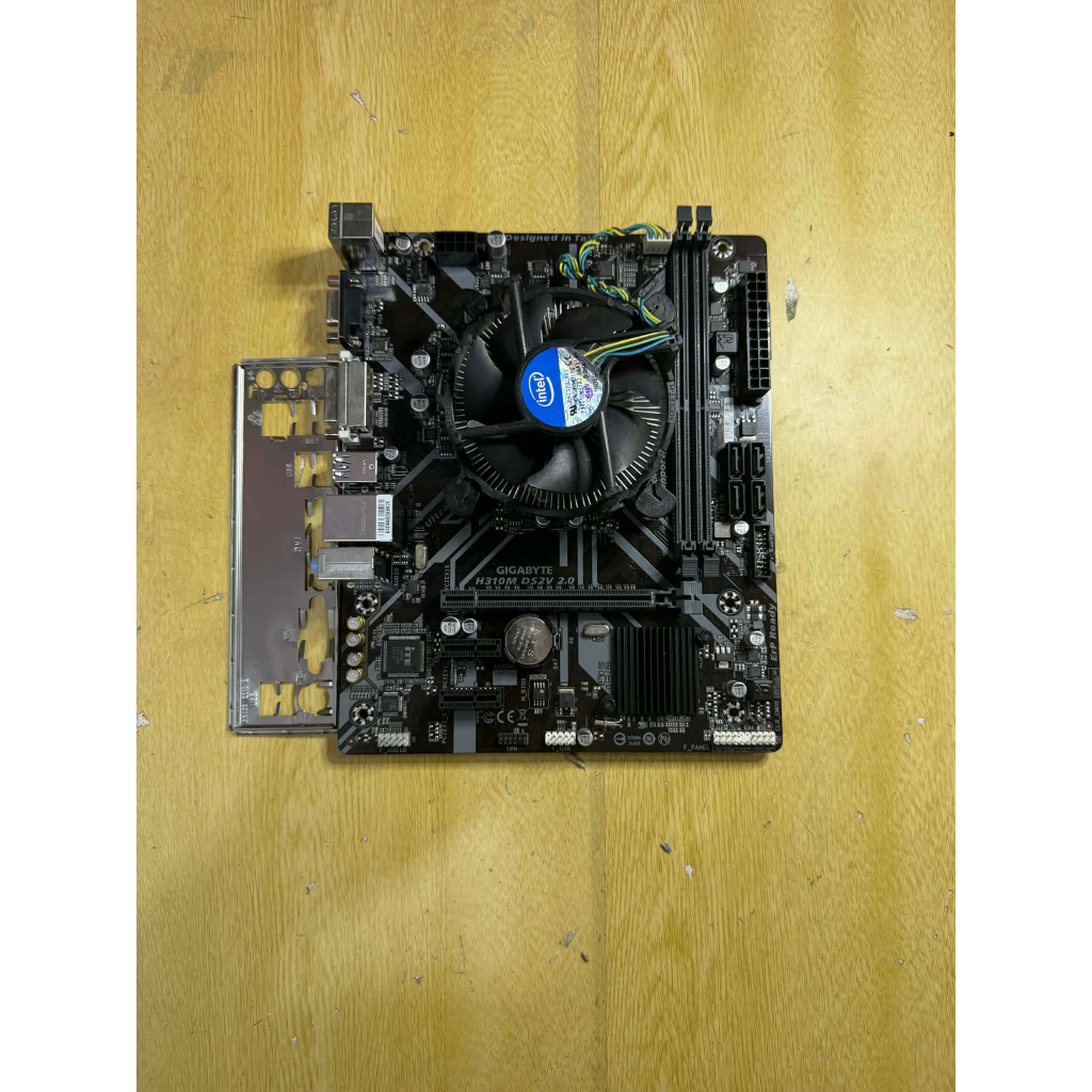 ขายชุดCPU,MBมือสอง INTEL CORE I5-9400F,GIGABYTE H310M DS2V 2.0