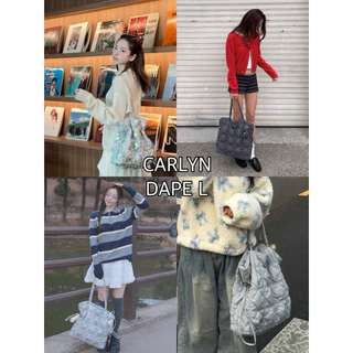 (พร้อมส่ง) Carlyn Bag รุ่น Dape S / L สี Black/Fog Beige/Fog Blue/Fog Gray