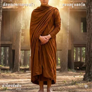 ผ้าไตรมัสลิน 9 ขันธ์ (เกรดพรีเมียม) ตัดเย็บถูกหลักพระวินัย ไม่ล้มตะเข็บ ฝีเข็มละเอียด ระบายอากาศดี | ยงค์ทอง🥇