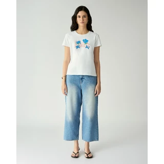 AMR DE SAISON ( AIMER ) - AMR Floral Logo Regular Fit T-shirt
