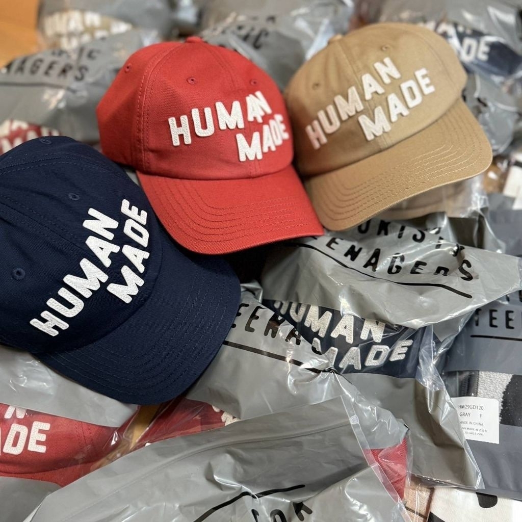 [ของแท้พร้อมส่ง] หมวก Human Made ยอดฮิต