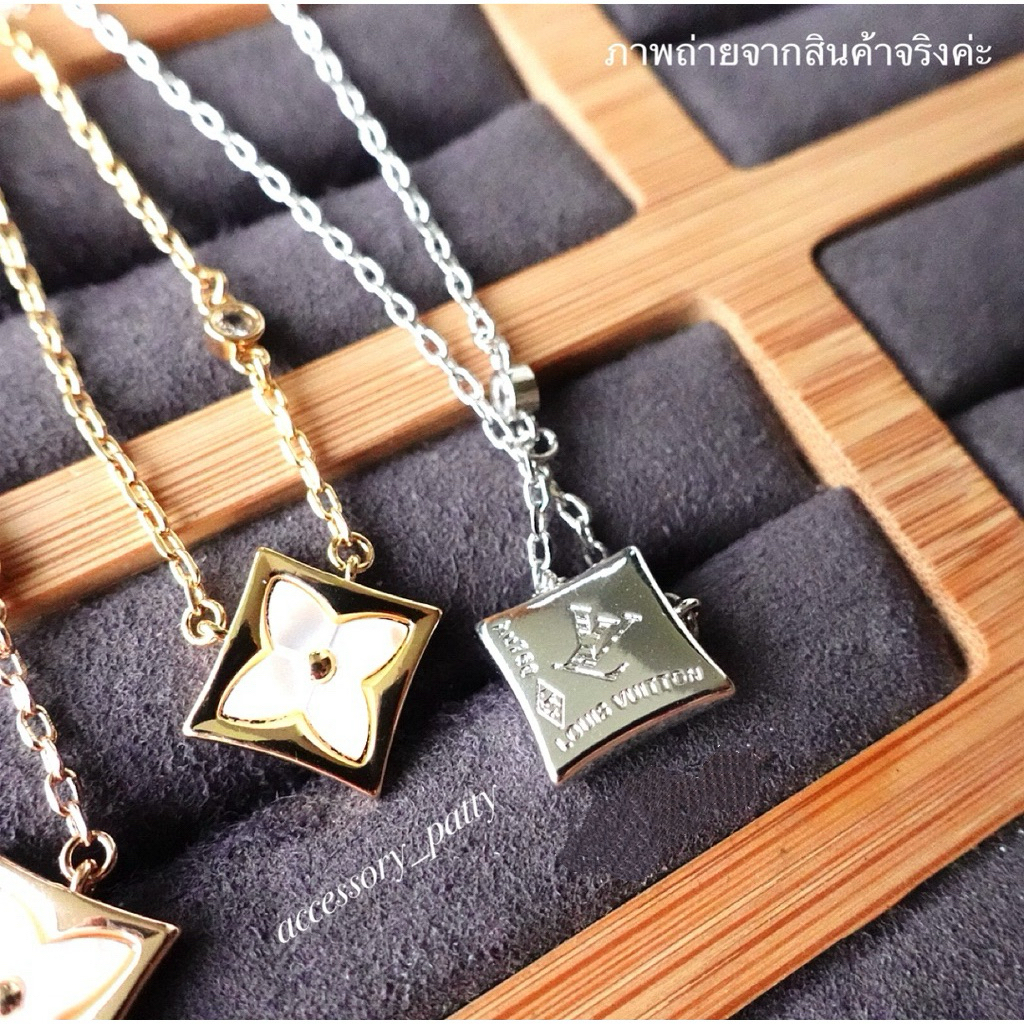 ✨สร้อยคองานดีสุดค่ะ รุ่นL-v31 งานมาครบ3สีค่ะ ดอกสีขาวนูนสวย ใส่สวยติดแกรมแน่นอนค่ะ งานสวยตรงปกค่ะ ✨ ราคา ถูกที่สุด ดีลบีเคเค แกลเลอรีภาพที่ 8