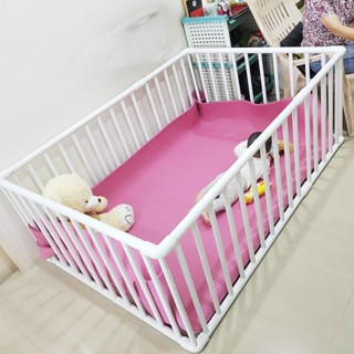 คอกกั้นเด็ก สูง80cm ที่กั้นฝึกเกาะ ยืน เดินเพื่อพัฒนาการเด็ก…