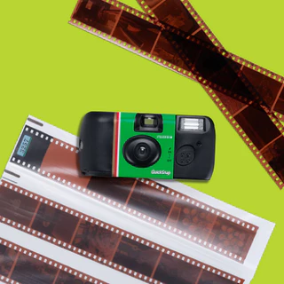 Fujifilm QuickSnap Vertical Flash 400 One-Time-Use Black กล้องใช้แล้วทิ้ง (จำนวนภาพ 27 ภาพ)