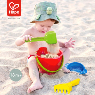 Hape - Beach Basics ของเล่นทรายเบสิก 4 ชิ้น 18m+ รูปที่ 3