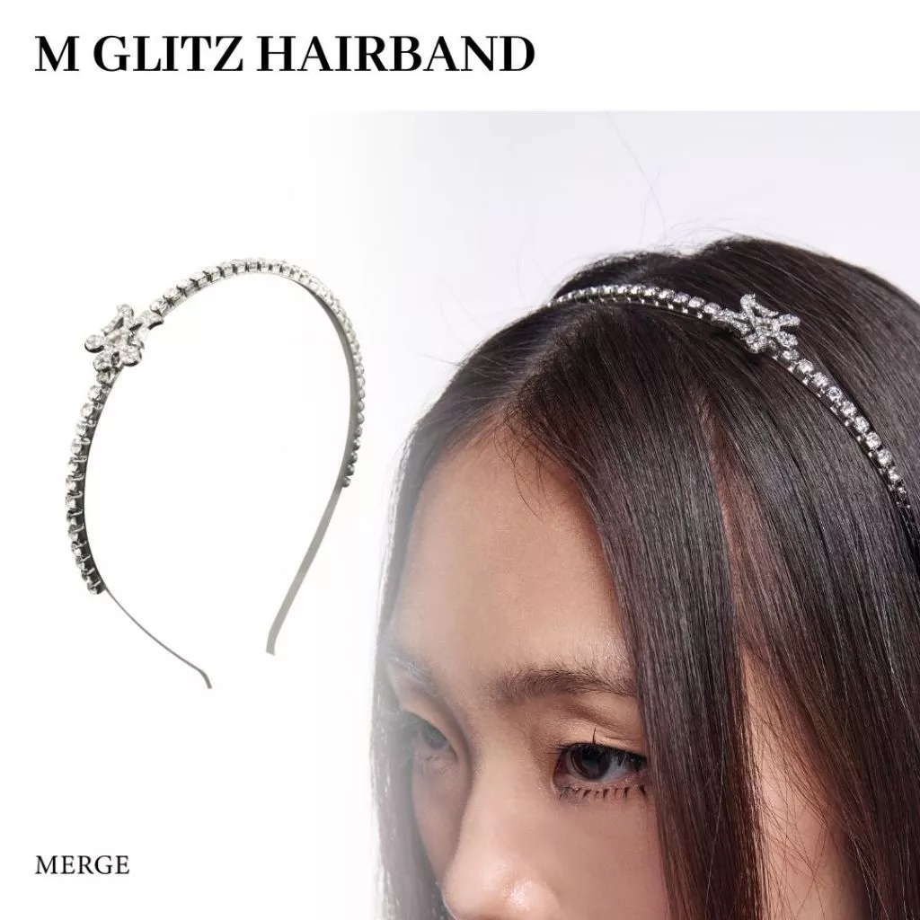 Merge Official - M Glitz Hairband (พร้อมส่ง)