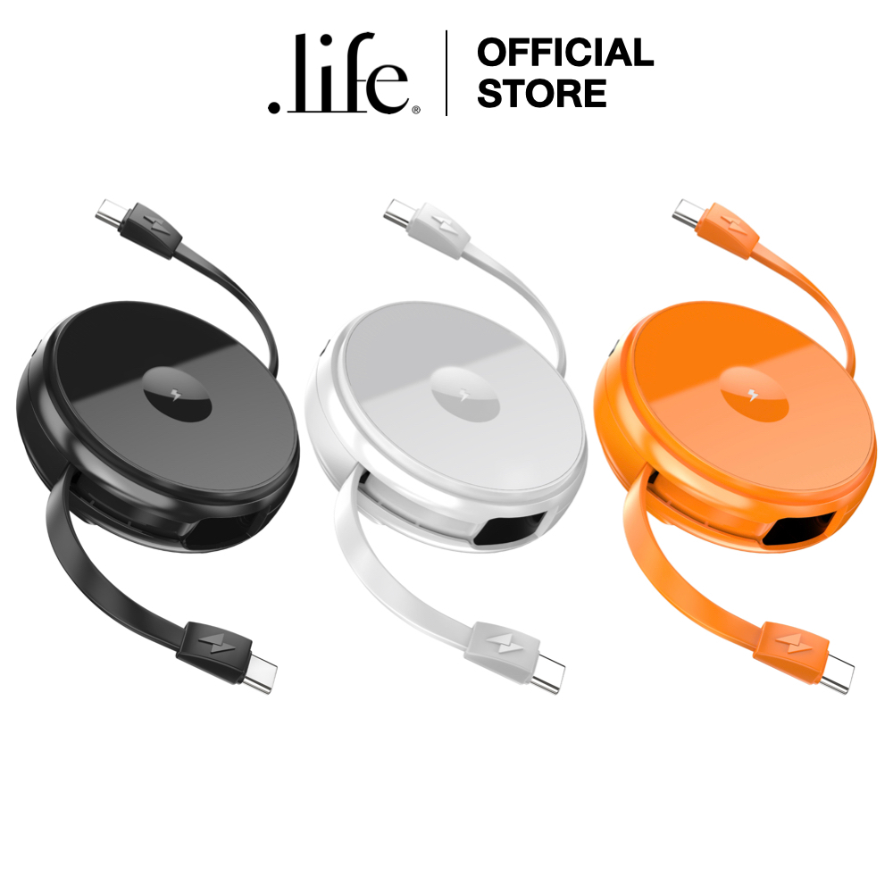 Function101 สายชาร์จ 2-in1 Retractable | by Dotlife