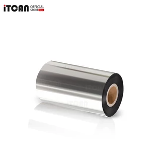 iTCAN หมึกริบบอน 110x300 สำหรับเครื่องพิมพ์ ริบบอน พิมพ์ฉลาก ใบปะหน้า Ribbon Wax
