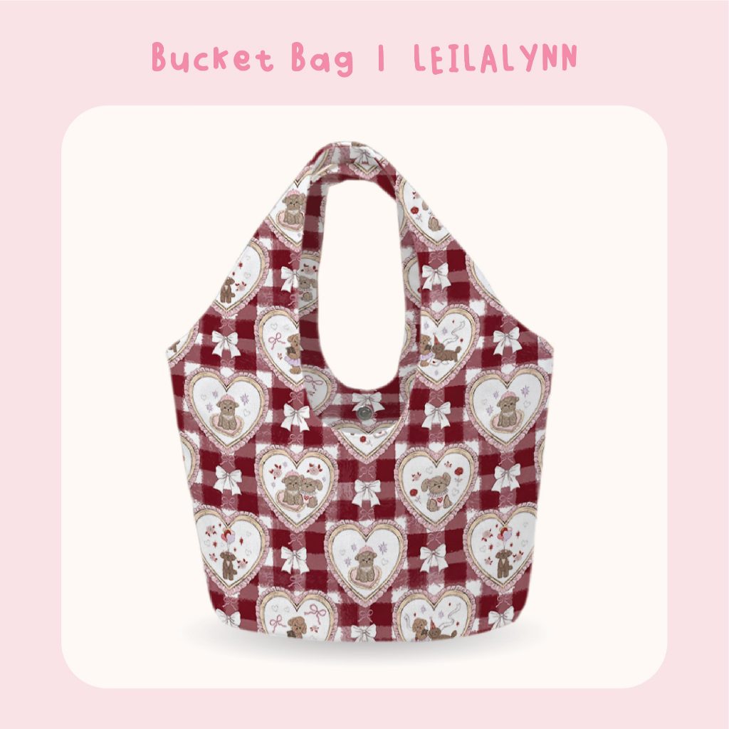 Libby Lou กระเป๋าผ้านุ่ม Bucket Bag