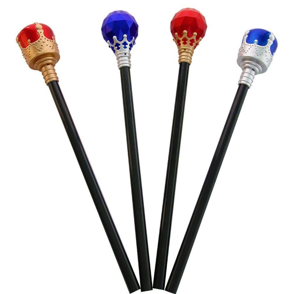 ไม้คฑา พระราชา ของเล่นเด็ก บทบาทเสมือนจริง พร็อพ ไม้เท้า King Wand / Wizards Scepter Wand / Fancy Costume Accessories