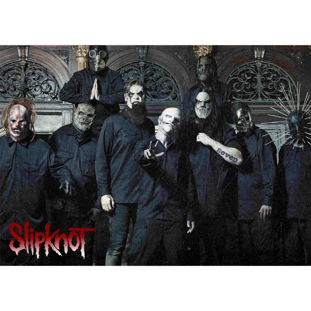 โปสเตอร์ รูปถ่าย วงดนตรี ร็อก เฮฟวีเมทัล สลิปน็อต Slipknot POSTER 11.5"x16.5" นิ้ว A3 American Rock Punk Heavy Metal