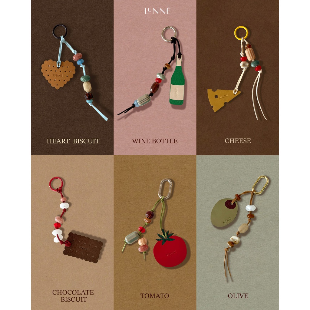 LUNNE DIY Leather Bag Charm