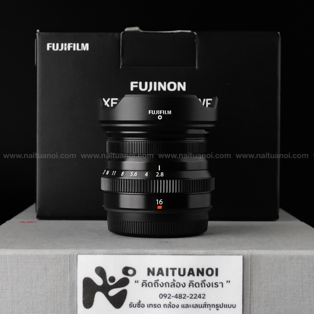 ( Used!! ) Fuji XF 16 F2.8 R WR Black < Top Mint >