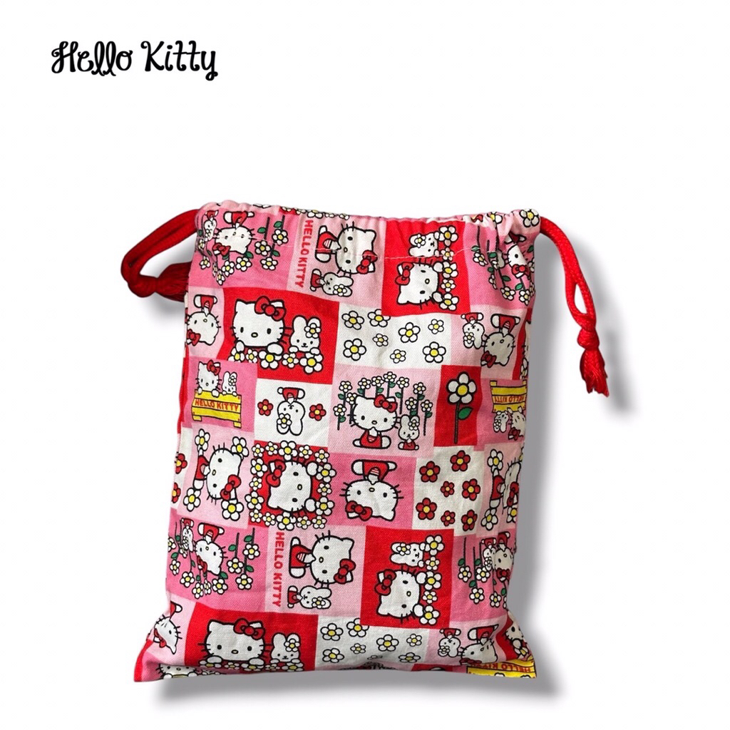 Hello kitty กระเป๋าหูรูด คิตตี้