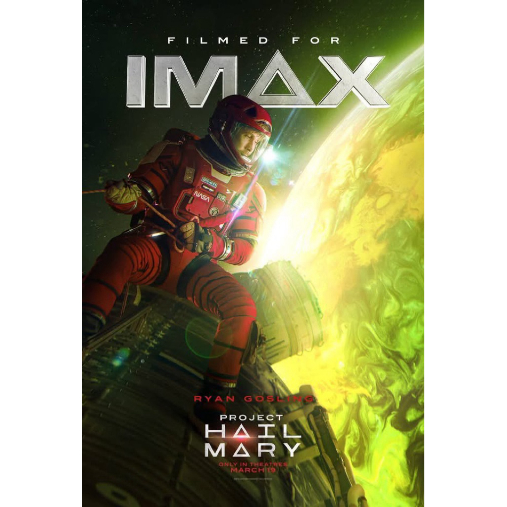 ตั๋ว Project Hail Marry โรงธรรมดา, IMAX, 4DX ทุกสาขา