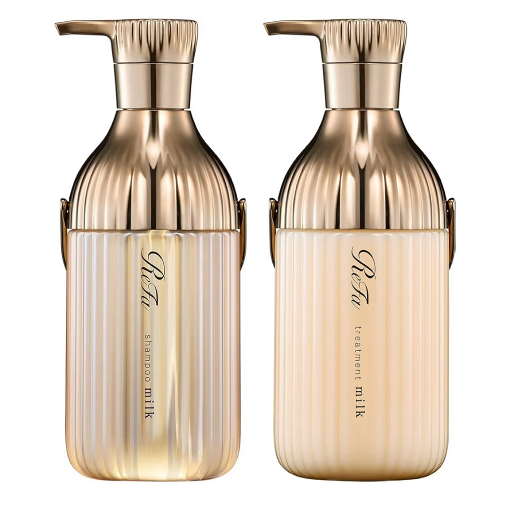 (preoder/แท้ 💯)🧴(TReFa Milk Protein Shampoo & Treatment Set เซตแชมพู+ทรีทเมนท์ ฟื้นฟูผมแห้งเสียผมนุ่มเงากลิ่นหอมพรีเมียม