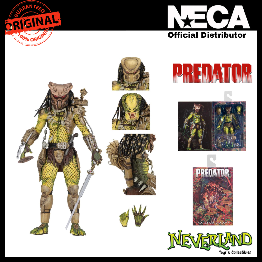 (NECA) Predator - 7" Scale Action Figure - Ultimate Elder: The Golden Angel