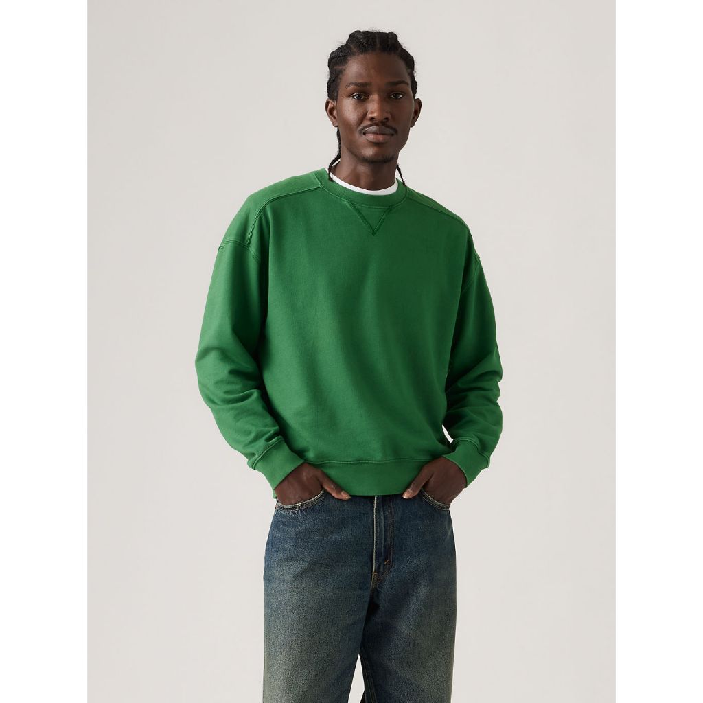 เสื้อสเวตเชิ้ตผู้ชาย Levi's® Men's Delaney Crew Sweatshirt