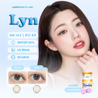 คอนแทคเลนส์ Lyn Gray / Brown (Montra) ขนาดมินิ 🌷
